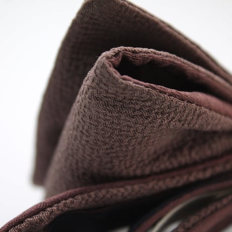 蝶ネクタイ　KIMONO fabric　青海波文様　上京蝶帯