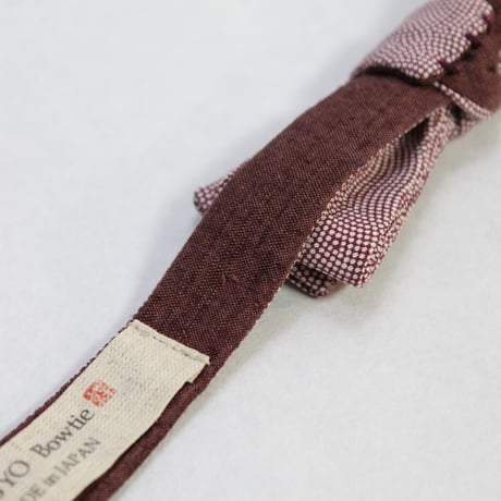 蝶ネクタイ　KIMONO fabric　型友禅