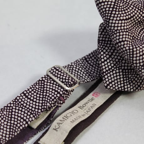 蝶ネクタイ　KIMONO fabric　型友禅 扇尽くし PT
