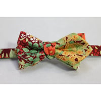 蝶ネクタイ　KIMONO fabric　型友禅 PT