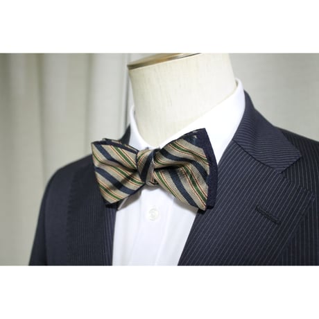 蝶ネクタイ　Import fabric　イタリア製ビンテージファブリック
