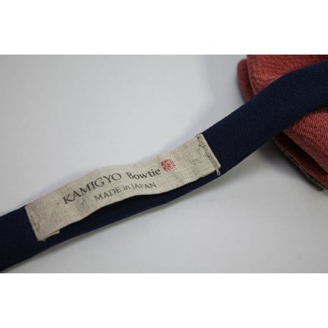 蝶ネクタイ　Import fabric　フランス製ビンテージファブリック
