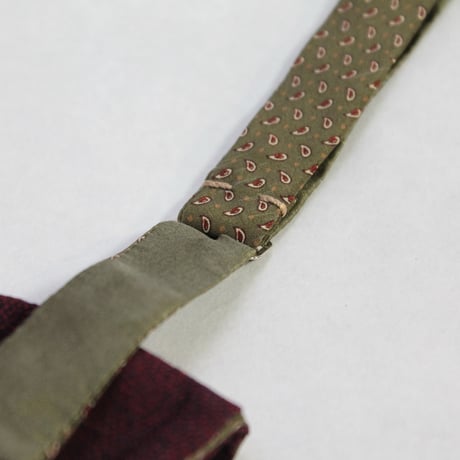 蝶ネクタイ　Import fabric　イタリア製ビンテージファブリック ペイズリー柄