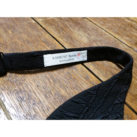 手結び蝶ネクタイ　Iｍport fabric　フランス製ビンテージファブリック　 #self011