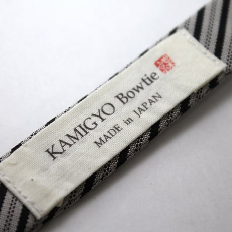 蝶ネクタイ　KIMONO fabric　袴地　上京蝶帯 #635
