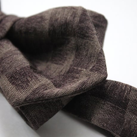 蝶ネクタイ　KIMONO fabric　市松文様　上京蝶帯 #559