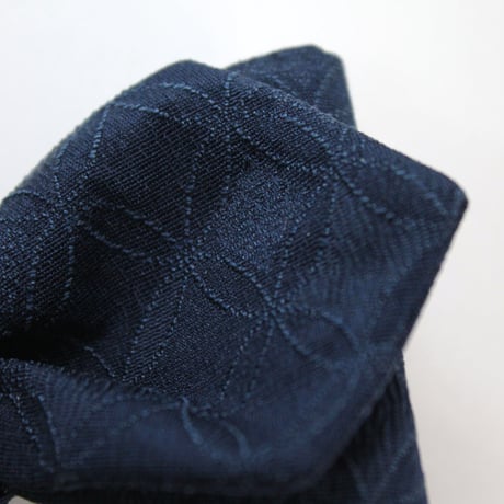 蝶ネクタイ　KIMONO fabric　七宝文様　上京蝶帯 #628