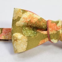 蝶ネクタイ　KIMONO fabric　型友禅