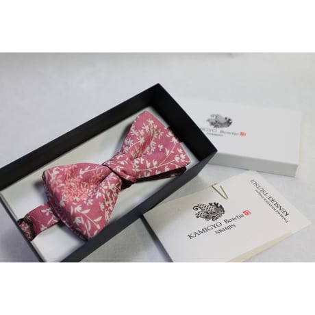 蝶ネクタイ　KIMONO fabric　型友禅 BT