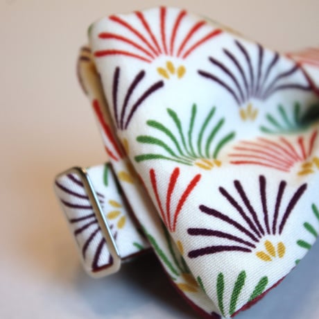 蝶ネクタイ Kids KIMONO fabric 松葉文様 型友禅  #kids