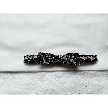 蝶ネクタイ　KIMONO fabric　型友禅　上京蝶帯 #890