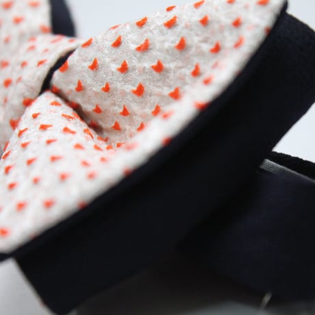 蝶ネクタイ　KIMONO fabric　総絞り染　上京蝶帯 #521