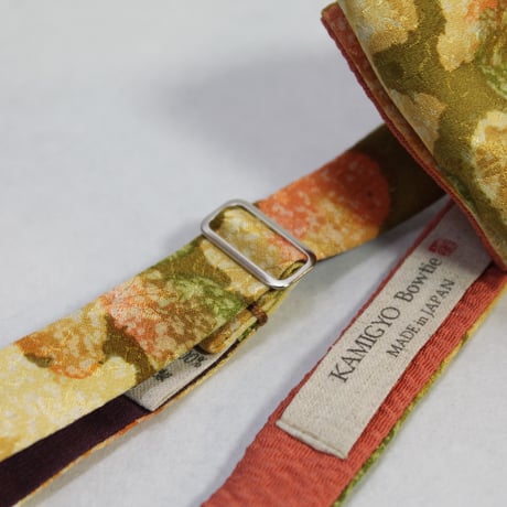蝶ネクタイ　KIMONO fabric　型友禅
