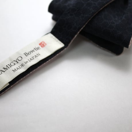蝶ネクタイ　KIMONO fabric　西陣織 上京蝶帯