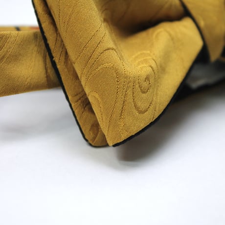 蝶ネクタイ　KIMONO fabric　観世水 流水文様　西陣織 　上京蝶帯 #597
