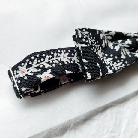 蝶ネクタイ　KIMONO fabric　型友禅　上京蝶帯 #890