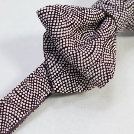 蝶ネクタイ　KIMONO fabric　型友禅 扇尽くし PT