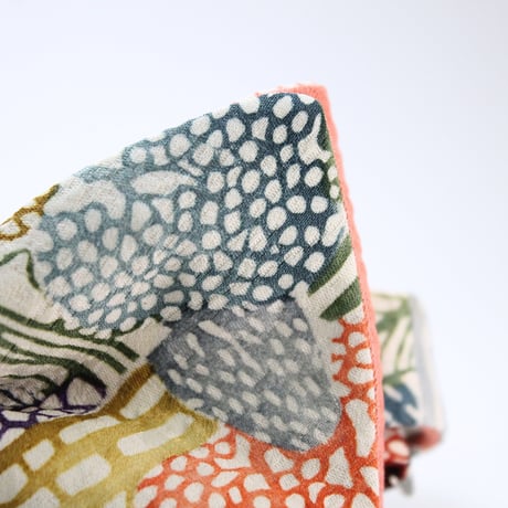 蝶ネクタイ　KIMONO fabric　型友禅　上京蝶帯 #626