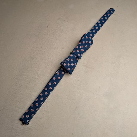 蝶ネクタイ　Noh fabric　型友禅