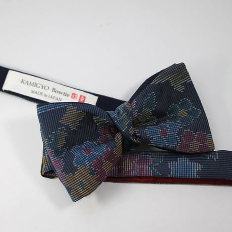 蝶ネクタイ Kids KIMONO fabric 大島紬  #kids