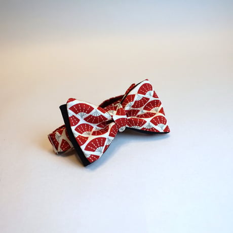 蝶ネクタイ Kids KIMONO fabric 扇面詰文様 型友禅  #kids