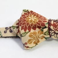 蝶ネクタイ　KIMONO fabric　 丹後ちりめん