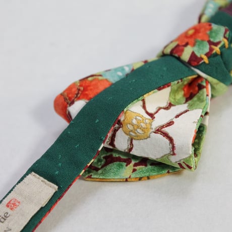 蝶ネクタイ　KIMONO fabric　型友禅 PT