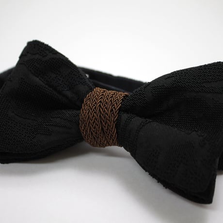 蝶ネクタイ　Import fabric　フランス製ビンテージファブリック　上京蝶帯 #536