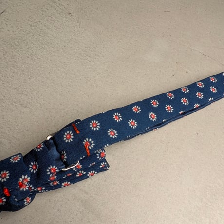蝶ネクタイ　Noh fabric　型友禅