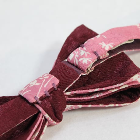 蝶ネクタイ　KIMONO fabric　型友禅 BT