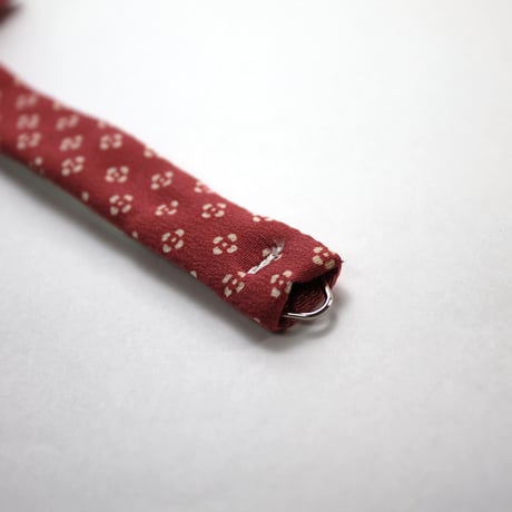 蝶ネクタイ　KIMONO fabric　型友禅 　上京蝶帯