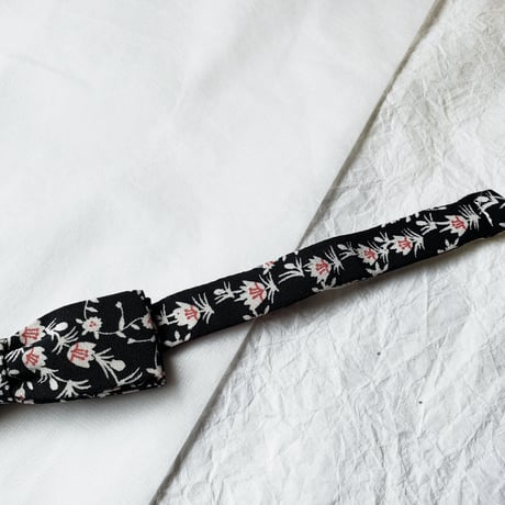 蝶ネクタイ　KIMONO fabric　型友禅　上京蝶帯 #890