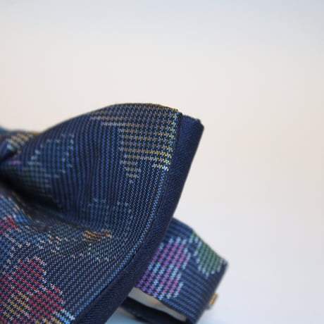 蝶ネクタイ Kids KIMONO fabric 大島紬  #kids