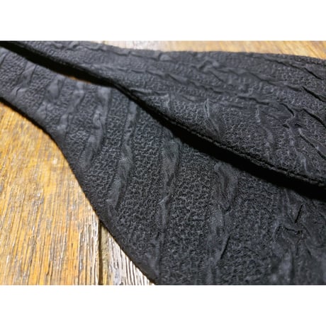 手結び蝶ネクタイ　Iｍport fabric　フランス製ビンテージファブリック　 #self011