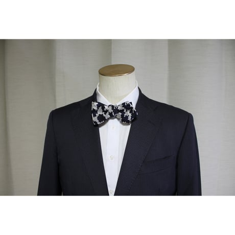 蝶ネクタイ　Import fabric　フランス製ビンテージファブリック 迷彩