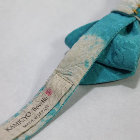 蝶ネクタイ　KIMONO fabric　絞り染