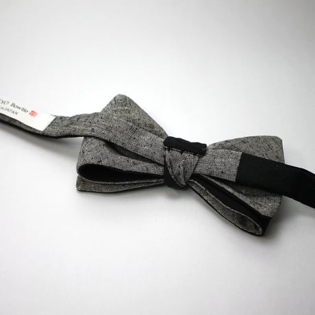 蝶ネクタイ　Noh fabric　紗綾形文様　上京蝶帯 #586