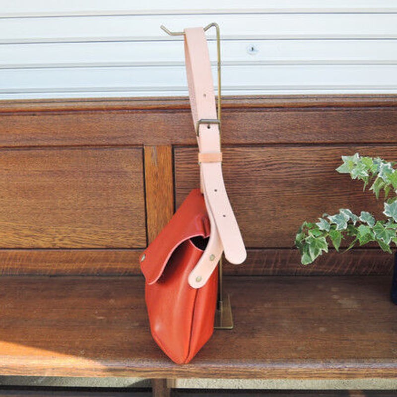 ORZO】《color order》ヌメ革 レザーバッグ ショルダー BAG (S) O