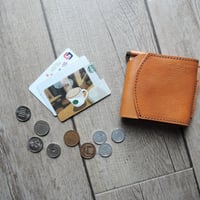 【カラーカスタムもOK！】経年変化が楽しい マネークリップ仕様 二つ折り財布 5色 【OR312-2】