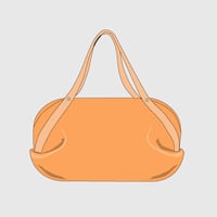 【OR331L】≪カラーカスタム≫ぷっくり丸型2wayボストンバッグ(L) 【ORZO】