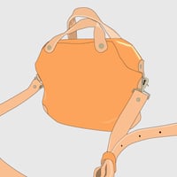 【ORZO】《color order》『ベルトセット』ヌメ革　レザー 2way ボストン＆ショルダーバッグ OR324
