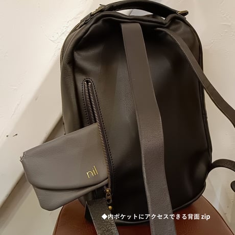 【nl001】軽くて丈夫なA4対応 バイカラーリュックサック ブラック【nil】