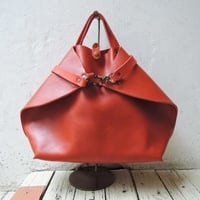 【ORZO】トートショルダー 2wayBAG(M) A4 レッド OR319