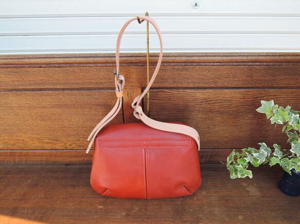 オーダー　rosyショルダーバッグ OR310S】《color order》ぷっくりシルエットが可愛いシェル型