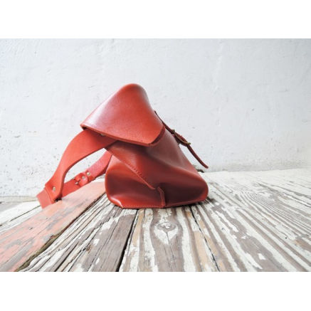 ORZO】 レザーバッグショルダーBAG メッセンジャー(M) A4対応