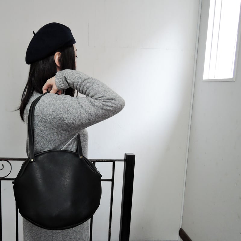 nil】ソフト レザー ボストン バッグ ブラックxブラック nl-031 nil】ソフト レザー ボストン バッグ ブラックxブラック nl-031