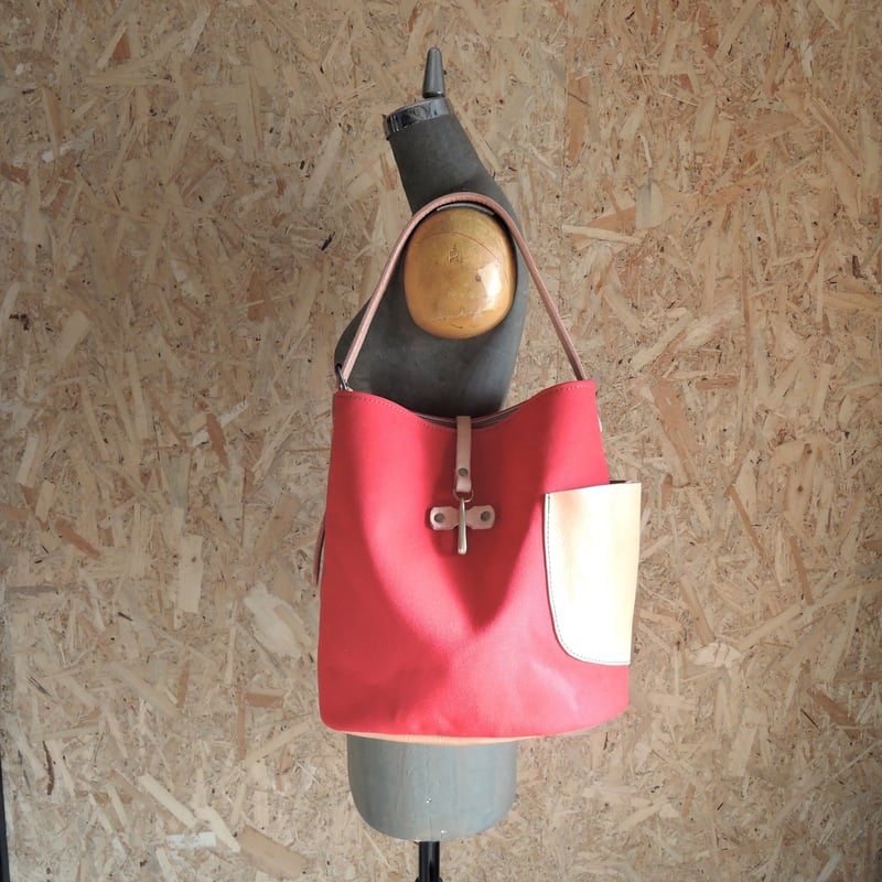 ≪web限定≫ 【ORZO】8号帆布&ヌメ革 ワンショルダートート BAG ≪web限定≫ 【ORZO】8号帆布&ヌメ革 ワンショルダートート BAG