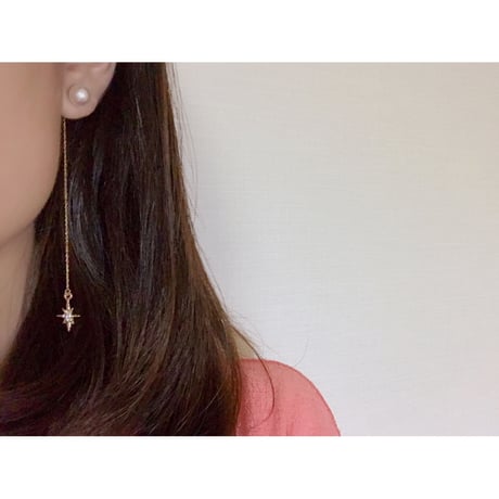 星のピアス