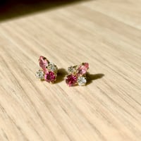 ビビットビジューピアス