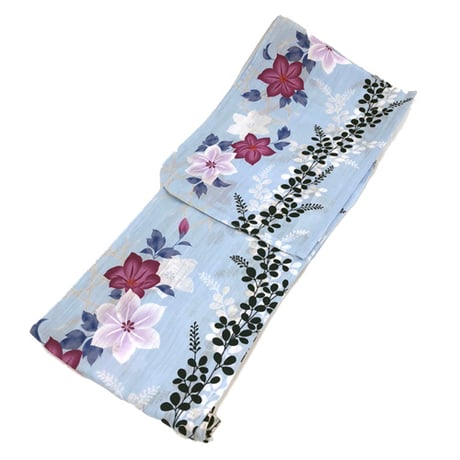 浴衣　23区　未使用 utatane｜ニコアンティーク 浴衣3点セット 梟の森 暁 3Lサイズ